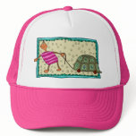 Traveling Turtle Trucker Hat
