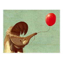Travelling Balloon Post Card