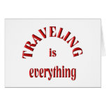 Travelling is Everything Cards