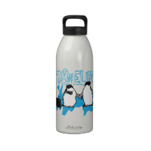 Travelling (Penguins) Reusable Water Bottles