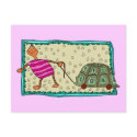 Travelling Turtle postcards