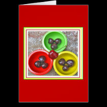 Traverse City Cherries card cards
