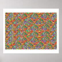 Treasure High Energy Colour Theraphy Jewel Posters