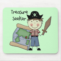 Treasure Seeker - Boy Tshirts and Gifts Mousepad