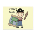 Treasure Seeker - Boy Tshirts and Gifts Postcards