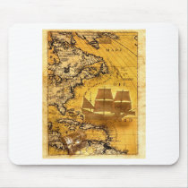 Treasure Ship Mousepads