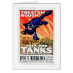 Treat 'Em Rough!  Join the Tanks (US02077A) cards