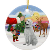 Treat for an Anatolian Shepherd Christmas Tree Ornament