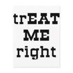 trEAT ME right Postcards