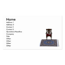 TreatedLikeRoyalty090810, Name, Address 1, Addr... Business Card Template