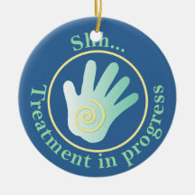 Treatment Room Door Hanger Christmas Ornament