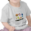 Treats Yellow t-shirts