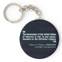 Treaty of Tripoli, 1796-97 Keychains
