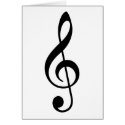 Treble Clef cards