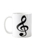 Treble Clef / G Clef Music Symbol Mug