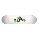Treble Clef Skateboard