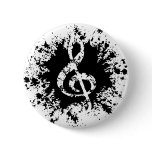 Treble Clef Splat buttons