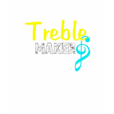 Treble Maker For Dark Products Tshirts by malibuitalian