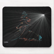 Tree and the Night Star Mouse Pad