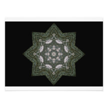 Tree Bark Star Photograph