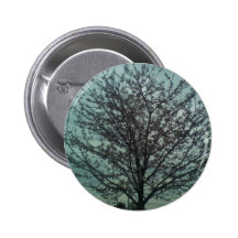 Tree Blossom Pinback Buttons