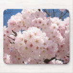 Tree Blossoms mousepad Fluff Pink Flowers