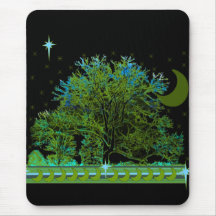 Tree Blues Mousepad