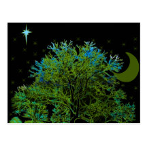 Tree Blues Postcards