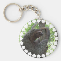 Tree Climbing Sloth Keychain
