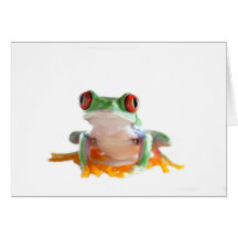 tree frog card