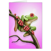 Tree Frog Card
