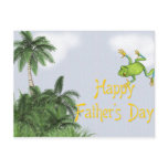 Tree Frog/Jungle - Happy Father's Day Post Cards