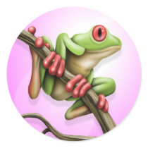 Tree Frog Sticker