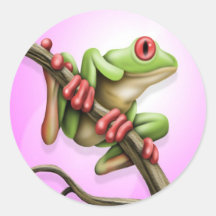 Tree Frog Sticker