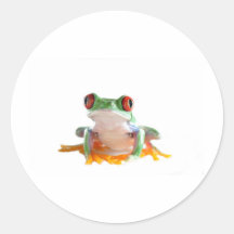 tree frog sticker