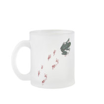 Tree Frog with Bloody Tracks Mug