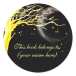 Tree, glowing with fireflies stickers