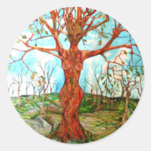 Tree Goddess Sticker