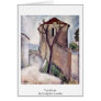 Tree House By Modigliani Amedeo Greeting Card