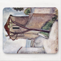Tree House By Modigliani Amedeo Mouse Mat