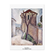 Tree House By Modigliani Amedeo Postcard