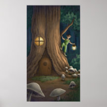 Tree House Print