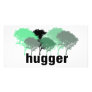 Tree Hugger! Cute Trees design! Photo Card Template
