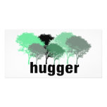 Tree Hugger! Cute Trees design! photo cards