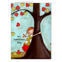 Tree Hugger - Greeting Card