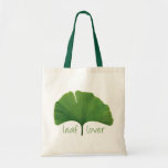 Tree Hugger, Leaf Lover - Ginkgo Canvas Bag