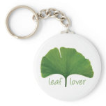 Tree Hugger, Leaf Lover - Ginkgo keychains