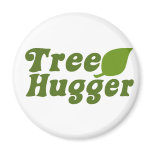 Tree Hugger magnets