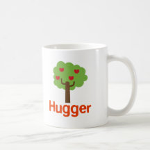 Tree Hugger medio ambiente Mugs