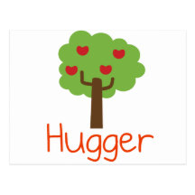 Tree Hugger Post Card